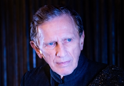 Jan Englert (Lear, król Brytanii) w KRÓLU LEARZE Williama Shakespeare’a w reż. Grzegorza Wiśniewskiego. Fot. Marta Ankiersztejn